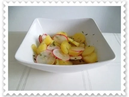 Saftiges Schweinekotelett  mit Kartoffel – Radieschen – Salat - Rezept - Bild Nr. 13