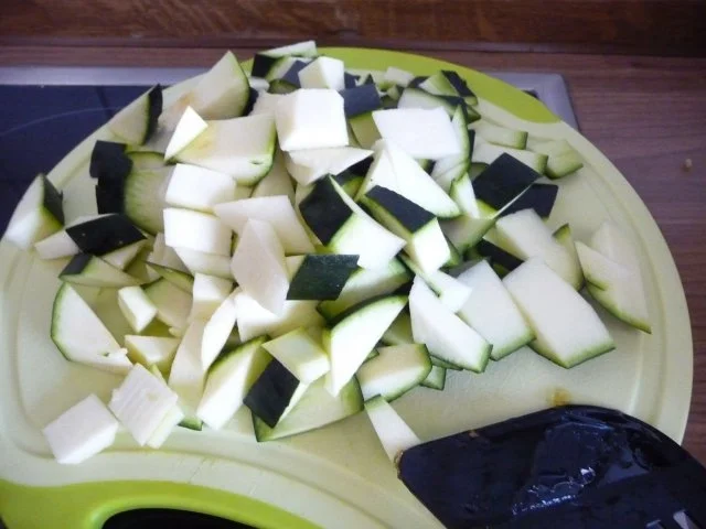 Vegan : Knoblauch - Gemüsenudeln - Rezept - Bild Nr. 3