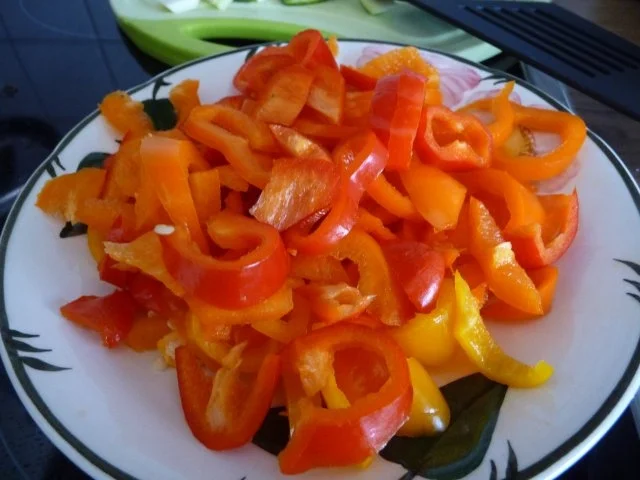 Vegan : Knoblauch - Gemüsenudeln - Rezept - Bild Nr. 4