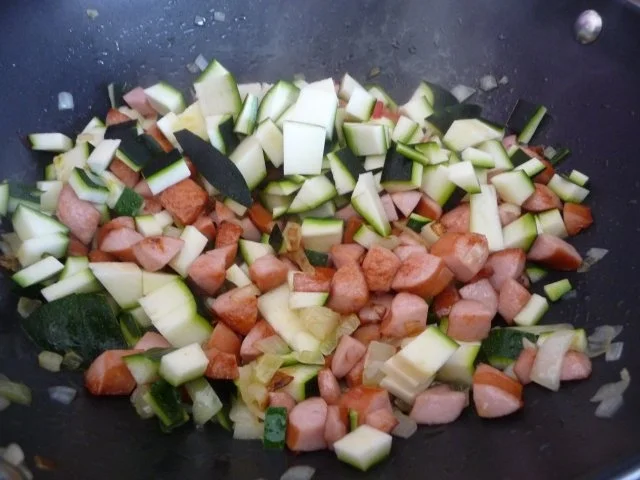 Unter 30 Minuten : Bunte Pastapfanne - Rezept - Bild Nr. 6