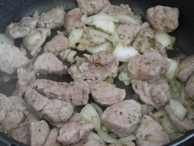 Suppen & Eintöpfe :  Bunte Gemüsesuppe mit gebratenen Filetstückchen - Rezept - Bild Nr. 8