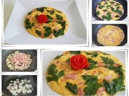 Sommeromelett mit viel  Petersilie - Rezept - Bild Nr. 15