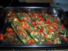 Gefüllte Zucchini aus dem Ofen - Rezept