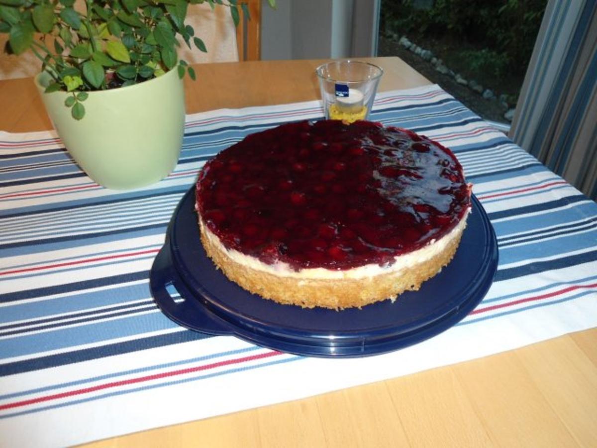 Kirsch-Schmand-Torte - Rezept mit Bild - kochbar.de