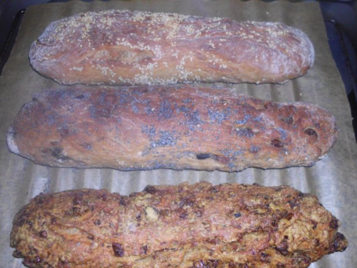 Bilder für Partybrote mit Bauernbrot Backmischung und Salz - Rezept