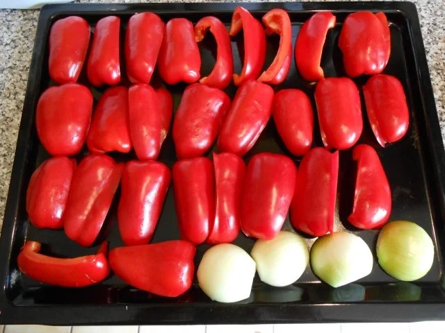 Scharfe Paprikasauce - Rezept