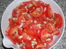 Schlichter Tomatensalat - Rezept