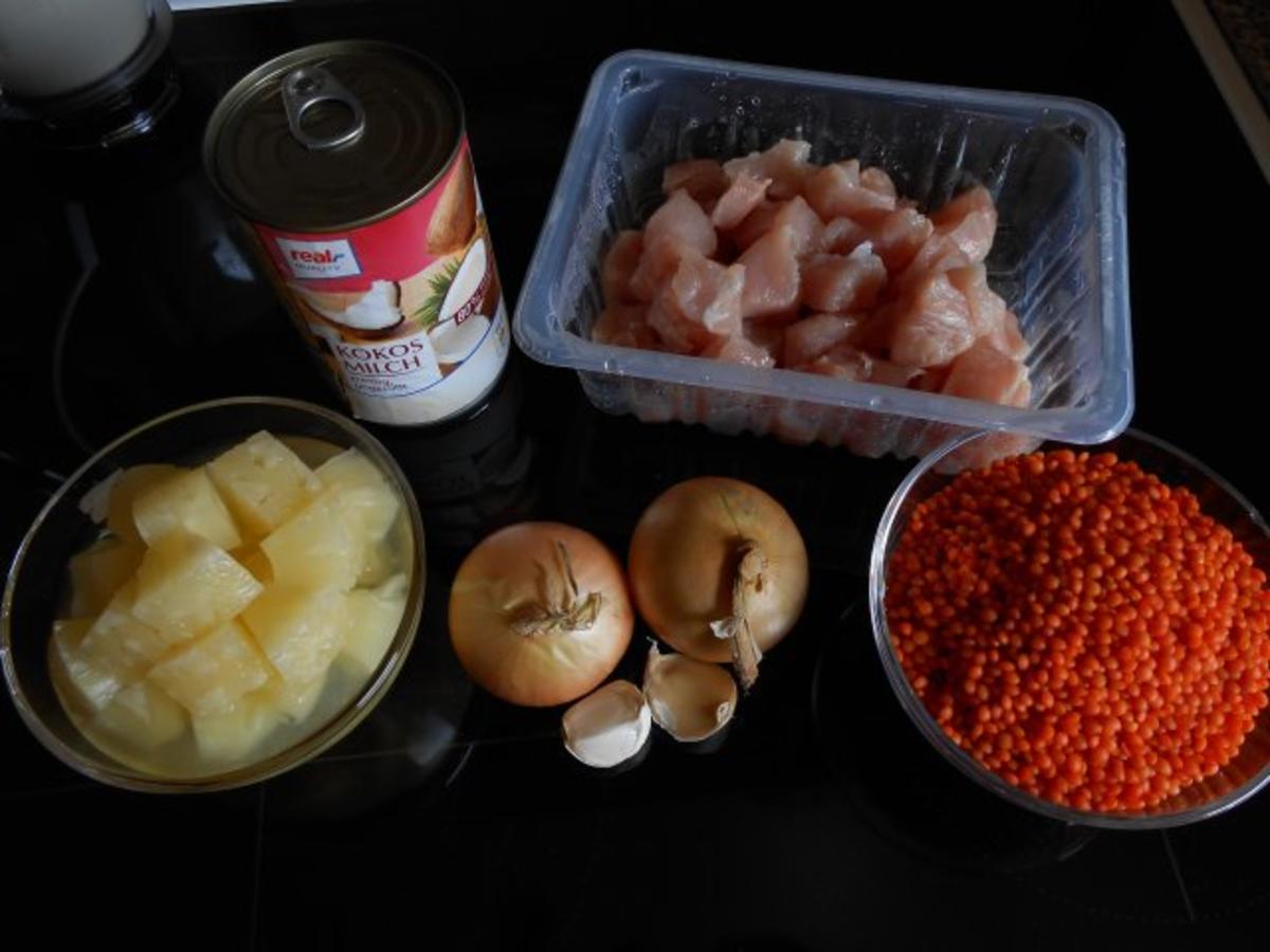 Curry - Linsensuppe - Rezept