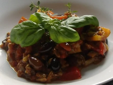 Rezept: Pikanter Gemüsesalat aus Sizilien Pikanter Gemüsesalat aus Sizilien - Rezept