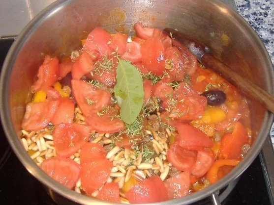 Rezept: Pikanter Gemüsesalat aus Sizilien Bild Nr. 5 Pikanter Gemüsesalat aus Sizilien - Rezept - Bild Nr. 5