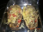 Rezept: Aubergine fein gefüllt Aubergine fein gefüllt - Rezept