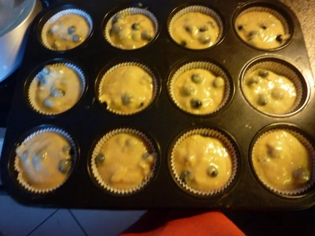 Gebäck: Blaubeermuffins - Rezept - Bild Nr. 3