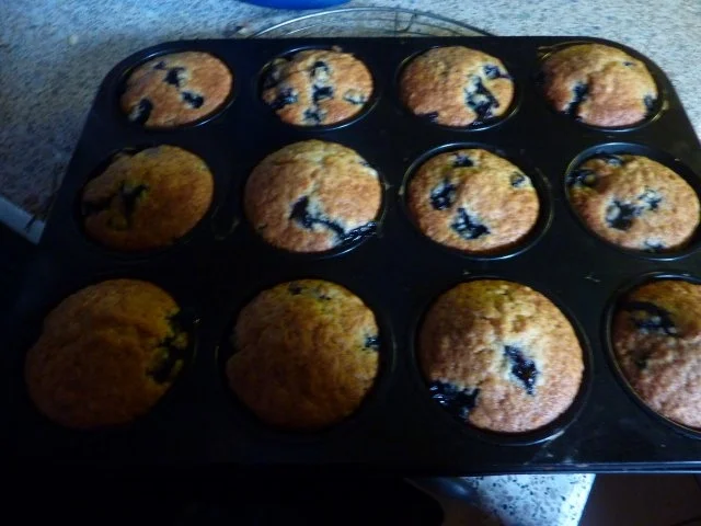 Gebäck: Blaubeermuffins - Rezept - Bild Nr. 4