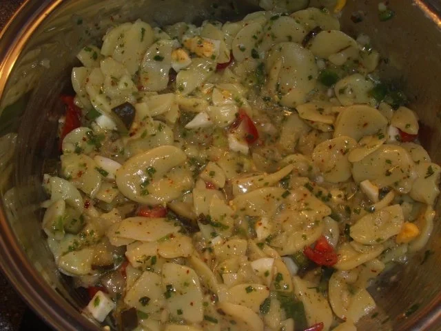 Kartoffelsalat im heissen Sommer - Rezept - Bild Nr. 4