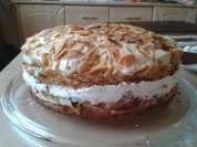 Mandelblättertorte - Rezept