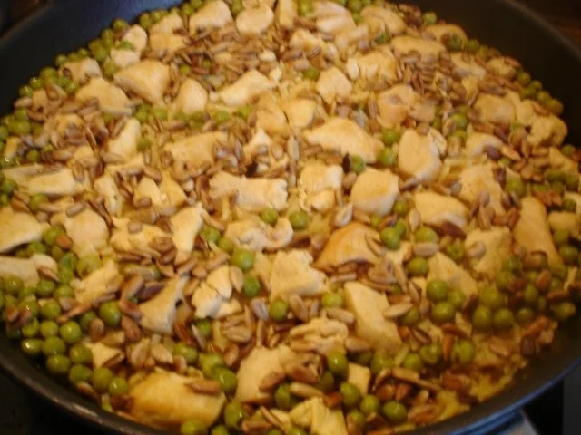 Rezept: Reis mit Zimt-Huhn Reis mit Zimt-Huhn - Rezept