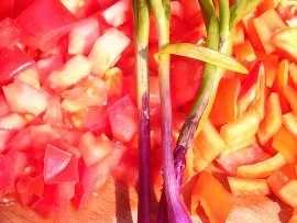 Pasta mit Salm   ( Lachs ) - Rezept - Bild Nr. 5