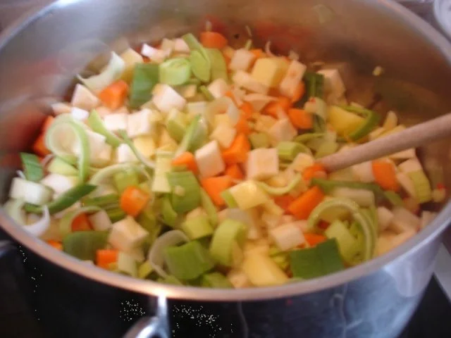Ingwer-Möhren-Kartoffel-Cremesuppe - Rezept - Bild Nr. 5