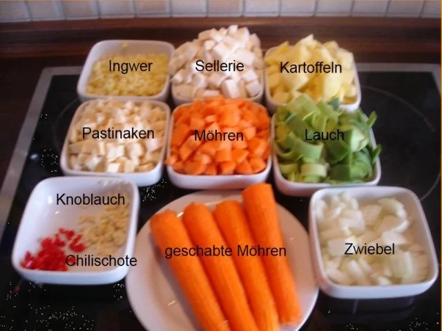 Ingwer-Möhren-Kartoffel-Cremesuppe - Rezept - Bild Nr. 4