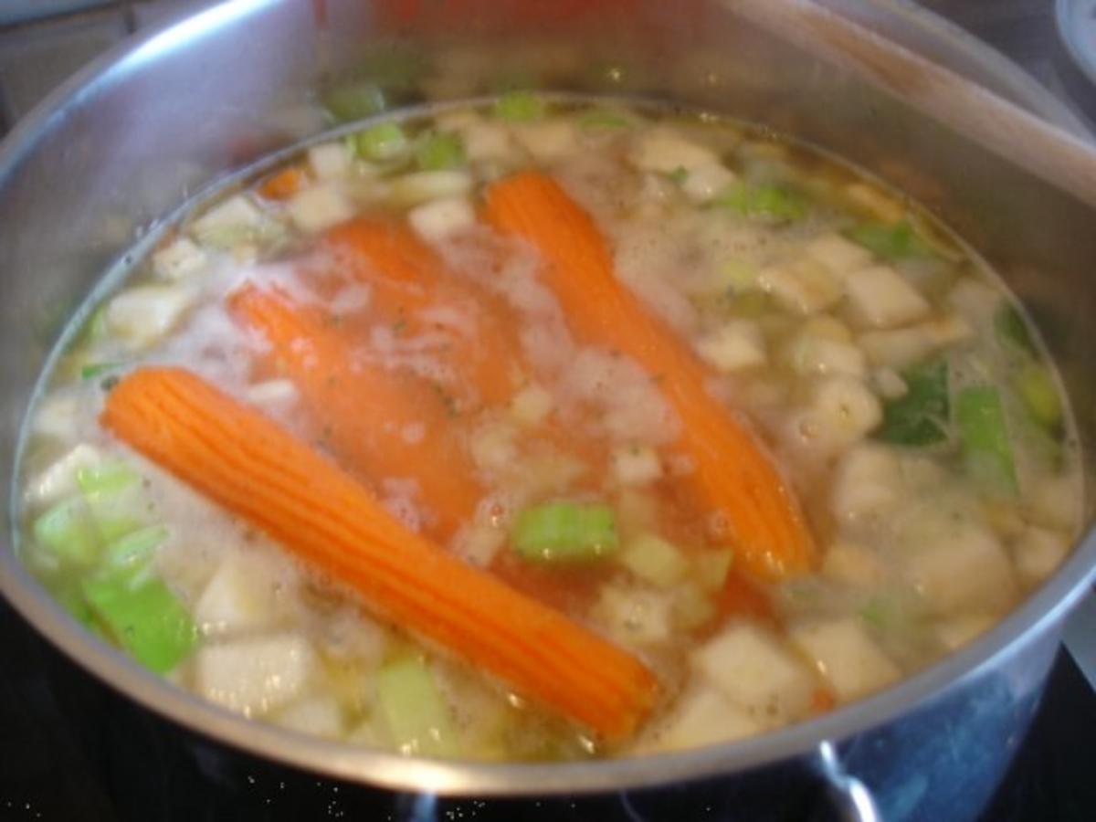 Ingwer-Möhren-Kartoffel-Cremesuppe - Rezept - Bild Nr. 7