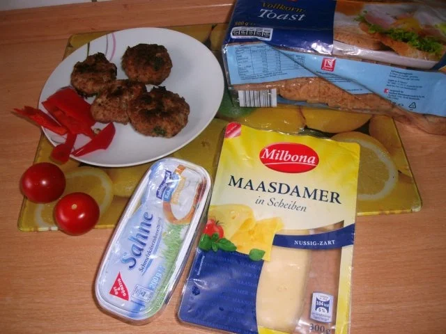 Rezept: ***Hackfleisch-Käse Toast*** Bild Nr. 2 ***Hackfleisch-Käse Toast*** - Rezept - Bild Nr. 2