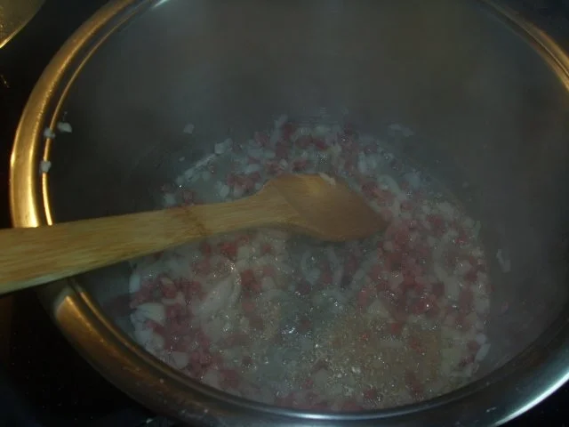 Rezept: Pasta in Puten-Champignon-Käsesoße Bild Nr. 2 Pasta in Puten-Champignon-Käsesoße - Rezept - Bild Nr. 2