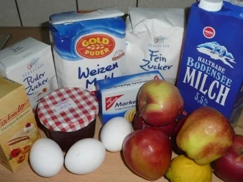 Rezept: Biggis leckere Apfelschnitten vom Blech Bild Nr. 2 Biggis leckere Apfelschnitten vom Blech - Rezept - Bild Nr. 2