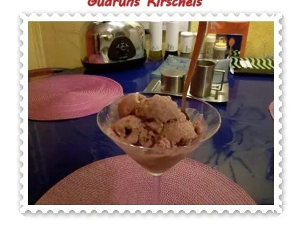 Eis: Kirscheis - Rezept