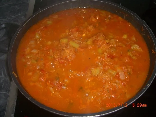 Rezept: Kürbisgemüse Bild Nr. 5 Kürbisgemüse - Rezept - Bild Nr. 5