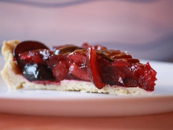 Rezept: Kuchen: Kirschtarte "Rosenrot" Kuchen: Kirschtarte "Rosenrot" - Rezept