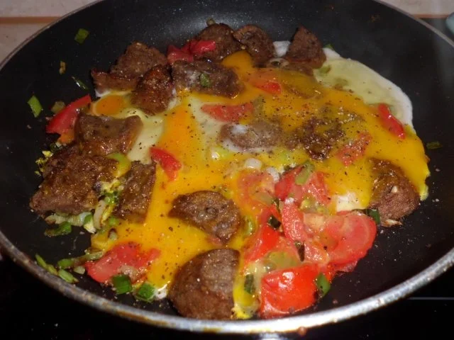 Pfannengericht: "Bauernabendbrot" - Rezept - Bild Nr. 6