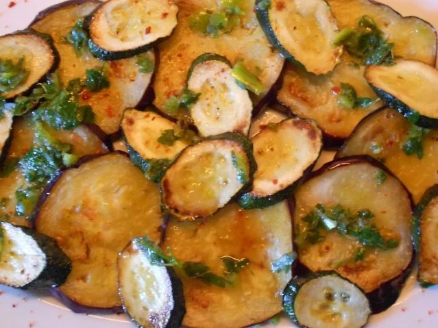 Levantinische Auberginen- und Zucchini-Mezze - Rezept - Bild Nr. 2