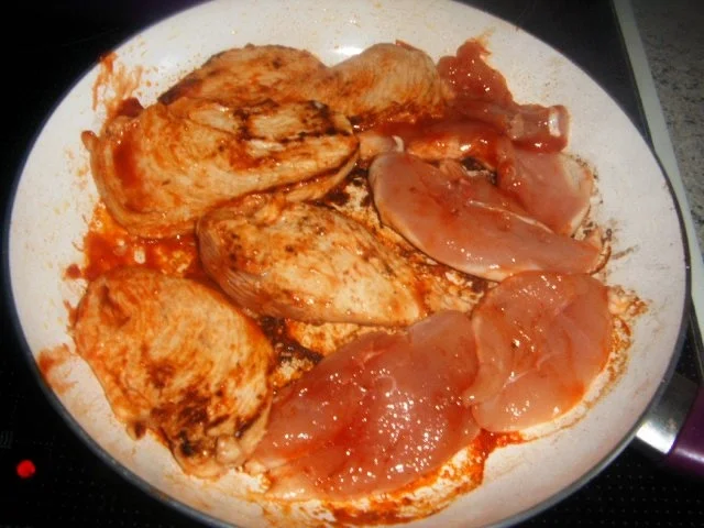 Rezept: Hähnchen-Gemüseauflauf Bild Nr. 5 Hähnchen-Gemüseauflauf - Rezept - Bild Nr. 5