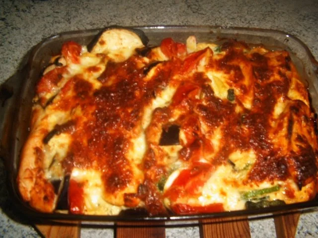 Rezept: Hähnchen-Gemüseauflauf Bild Nr. 10 Hähnchen-Gemüseauflauf - Rezept - Bild Nr. 10