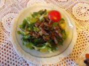 Rinderminutensteak mitSalat - Rezept