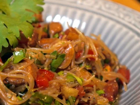 Thailändischer Glasnudelsalat - Rezept