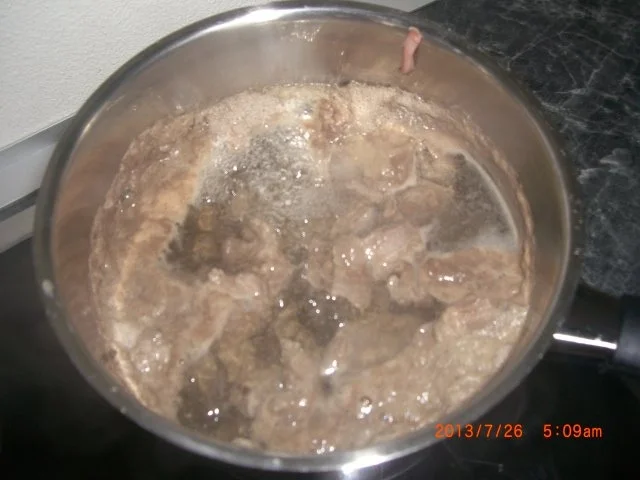 Rezept: Rehragout mit feiner Soße Bild Nr. 3 Rehragout mit feiner Soße - Rezept - Bild Nr. 3