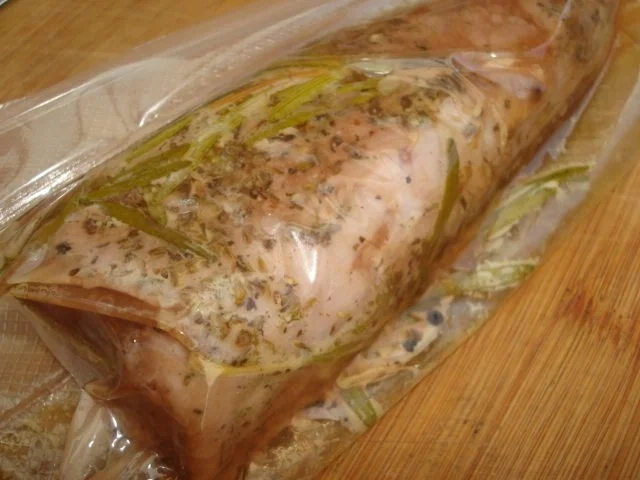 Rezept: Schweinefilet mit Auberginenmus Bild Nr. 4 Schweinefilet mit Auberginenmus - Rezept - Bild Nr. 4