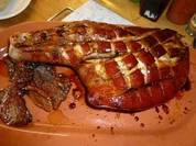 Spanferkelschulter in Biersoße - Rezept