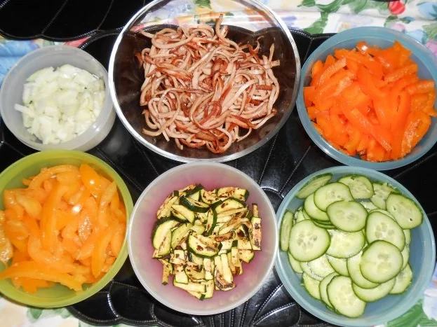 Rezept: Nudelsalat *Sommerlaune* Bild Nr. 10 Nudelsalat *Sommerlaune* - Rezept - Bild Nr. 10