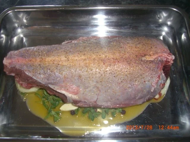 Rehrücken mit knackigem Gemüse und Steinpilzen - Rezept - Bild Nr. 3