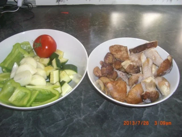 Rehrücken mit knackigem Gemüse und Steinpilzen - Rezept - Bild Nr. 5
