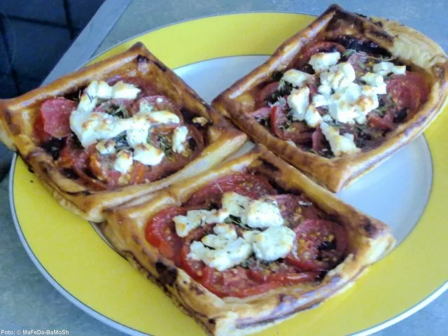 Tomaten-Blätterteig-Quiche - Rezept - Bild Nr. 2