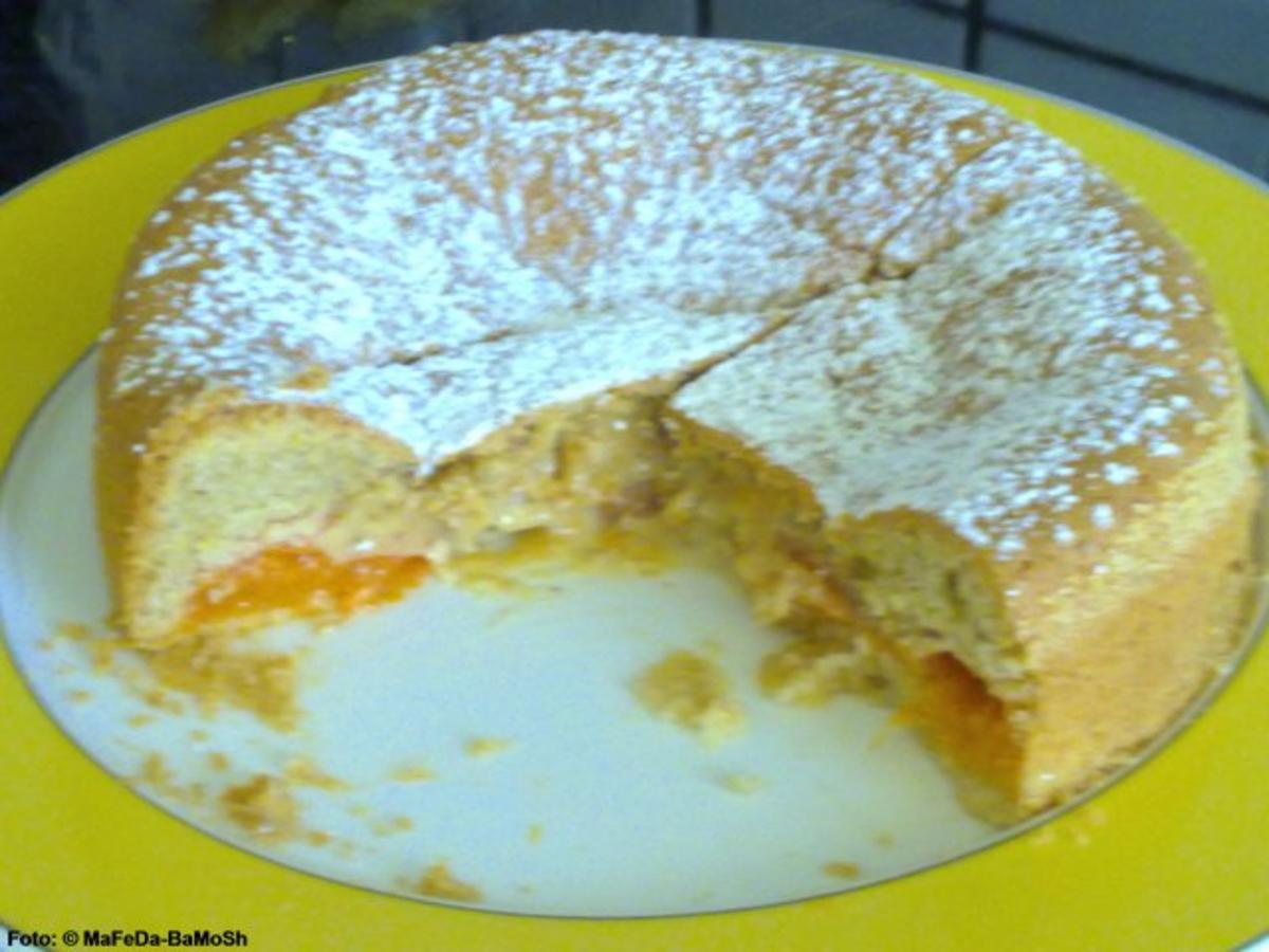 Bilder für Versunkener Aprikosenkuchen - Rezept