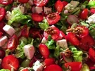 Sommerlicher Salat mit Erdbeeren - Rezept