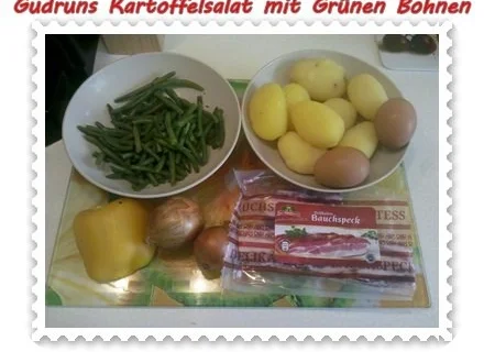 Salat: Kartoffelsalat mit Grünen Bohnen - Rezept - Bild Nr. 7