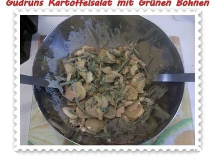 Salat: Kartoffelsalat mit Grünen Bohnen - Rezept - Bild Nr. 12