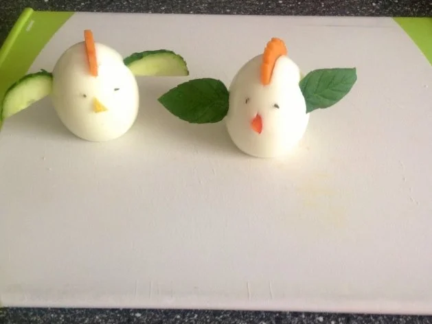 TIPP: Eier Hähnchen - Rezept