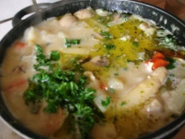 sommerliches Frikassee  mit Gemüse - Rezept - Bild Nr. 12