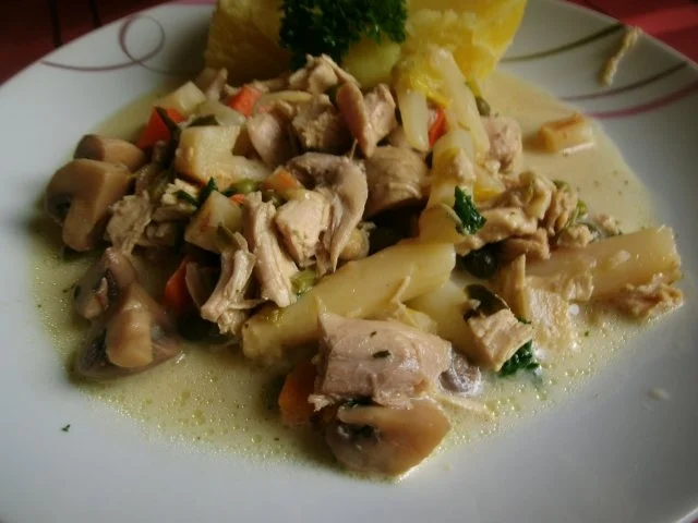 sommerliches Frikassee  mit Gemüse - Rezept - Bild Nr. 2